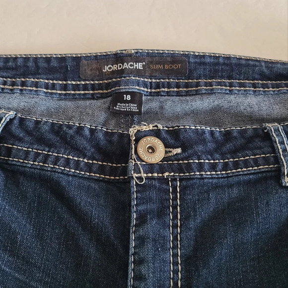 Jordache women's Jeans slim boot sz.18 - Picture 15 of 15